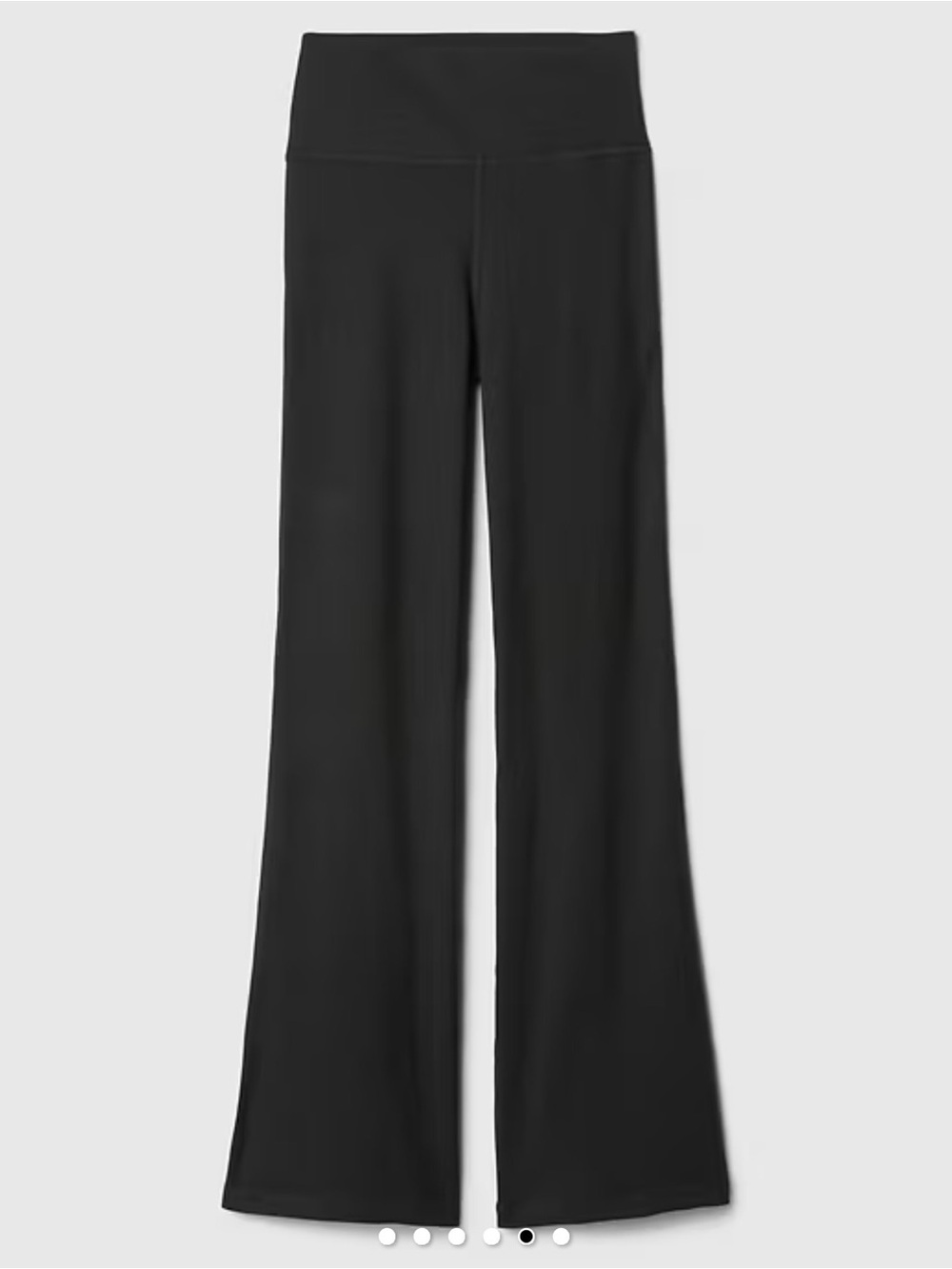 GapFit Sky High Flare Legging Pants Full Length- Black - L- NWT